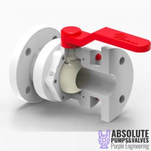 PP with PVDF Ball Valve - Absolute Pumps & Valves