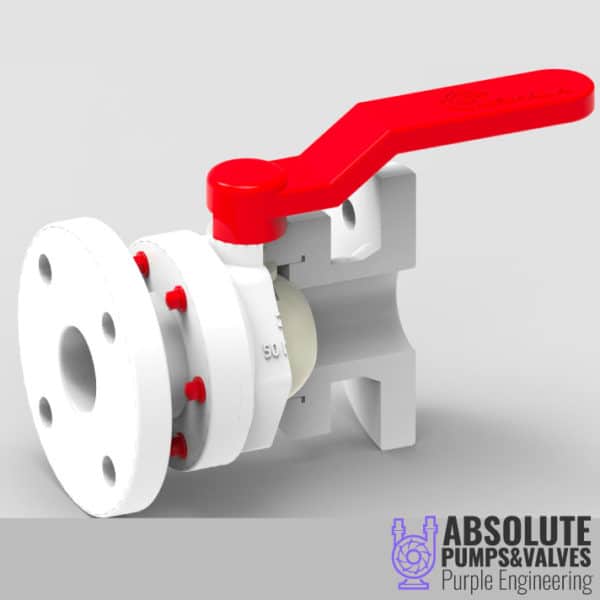 PP with PVDF Ball Valve - Absolute Pumps & Valves
